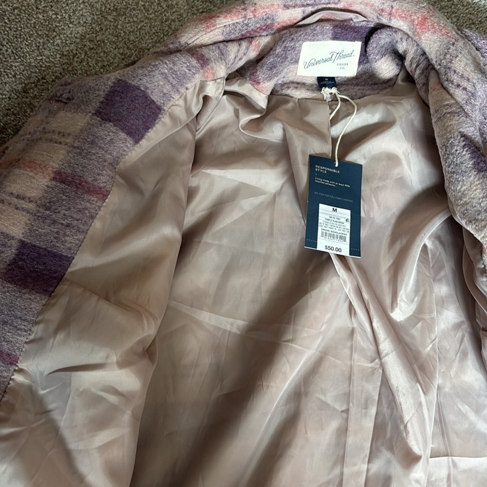 Universal Thread Plaid Jacket - Picture 3 of 3